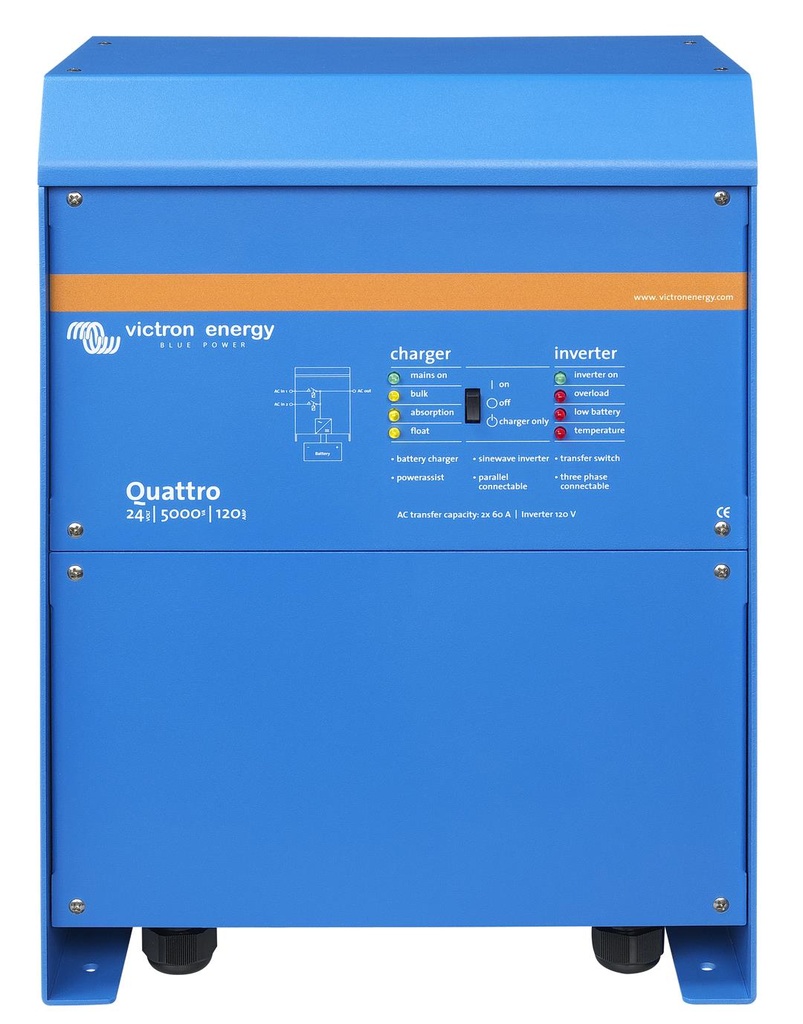 Quattro 24/5000/120-100/100 120V