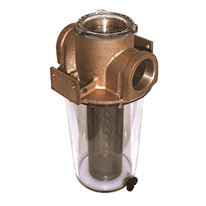 GROCO ARG-500 Series 1/2" Raw Water Strainer W/Stainless Steel Basket
